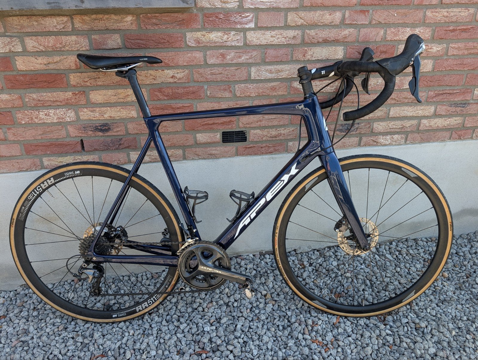 Apex Vector Carbon Racefiets Ultegra 11-speed, Framemaat 58, 28 inch, Carbon, Heren, Zo goed als nieuw