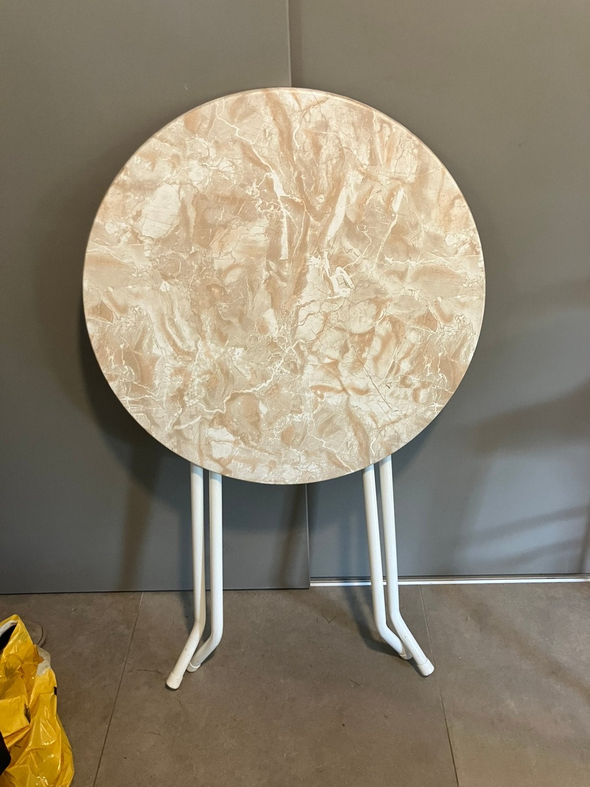 Bartafel marmerlook, Ophalen of Verzenden, Zo goed als nieuw