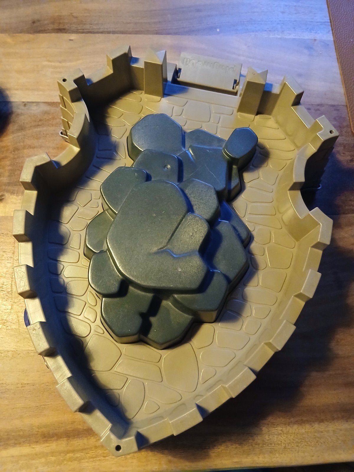 playmobil fort / schild met opbergmogelijkheid kasteel, Ophalen of Verzenden, Losse onderdelen, Kasteel/Fort