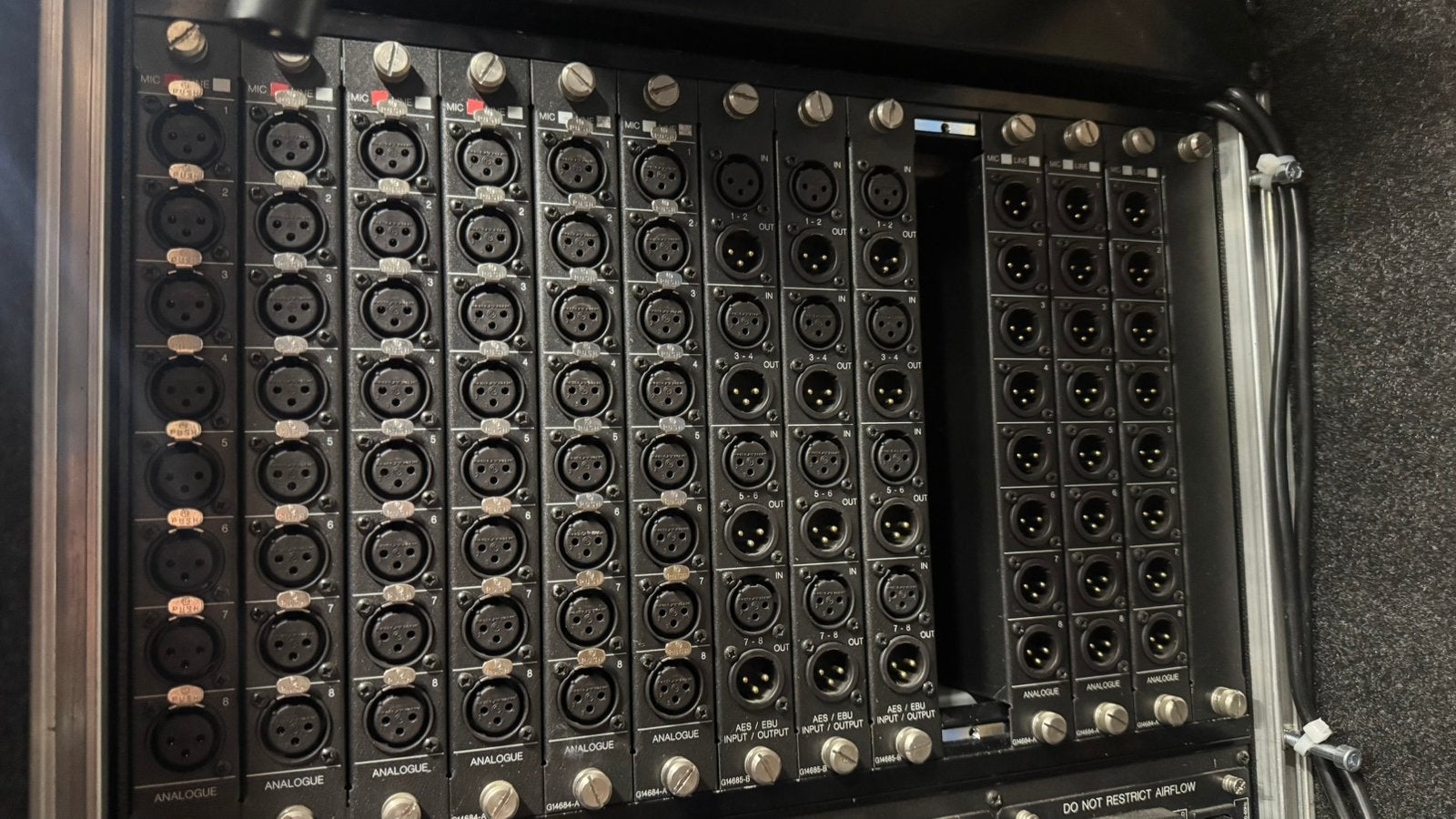 Digico digirack input kaarten, Ophalen, 20 kanalen of meer