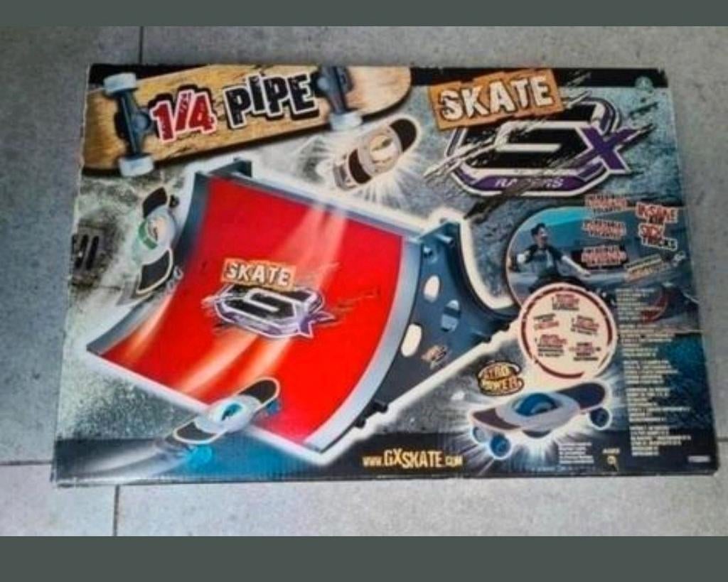 GX Skate 1/4 Pipe - Vingerskateboard Set, Ophalen of Verzenden