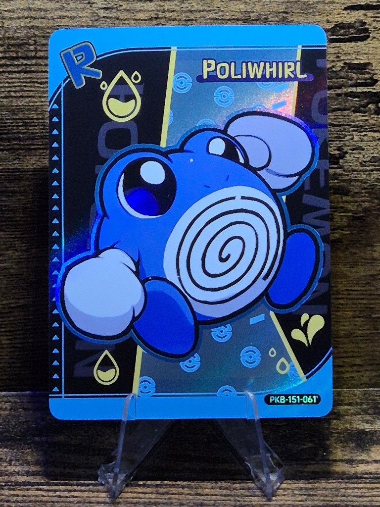 Poké Baby Poliwhirl, Hobby en Vrije tijd, Ophalen of Verzenden, Nieuw, Foil