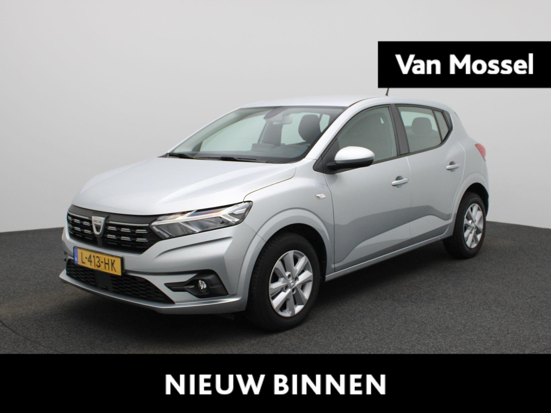 Dacia Sandero 1.0 TCe 90 Comfort, Auto's, Stof, Euro 6, Verwarmde buitenspiegels, Origineel Nederlands
