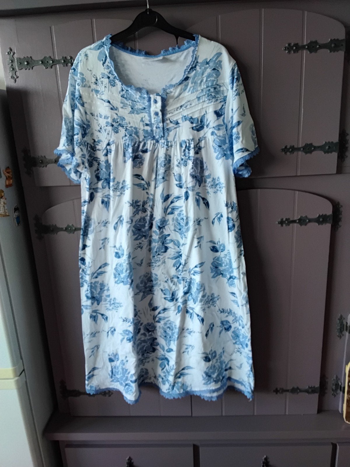 Dames nacht japon NIEUW XXL ca 48  KATOEN tricot, Ophalen of Verzenden, Nieuw, Maat 46/48 (XL) of groter