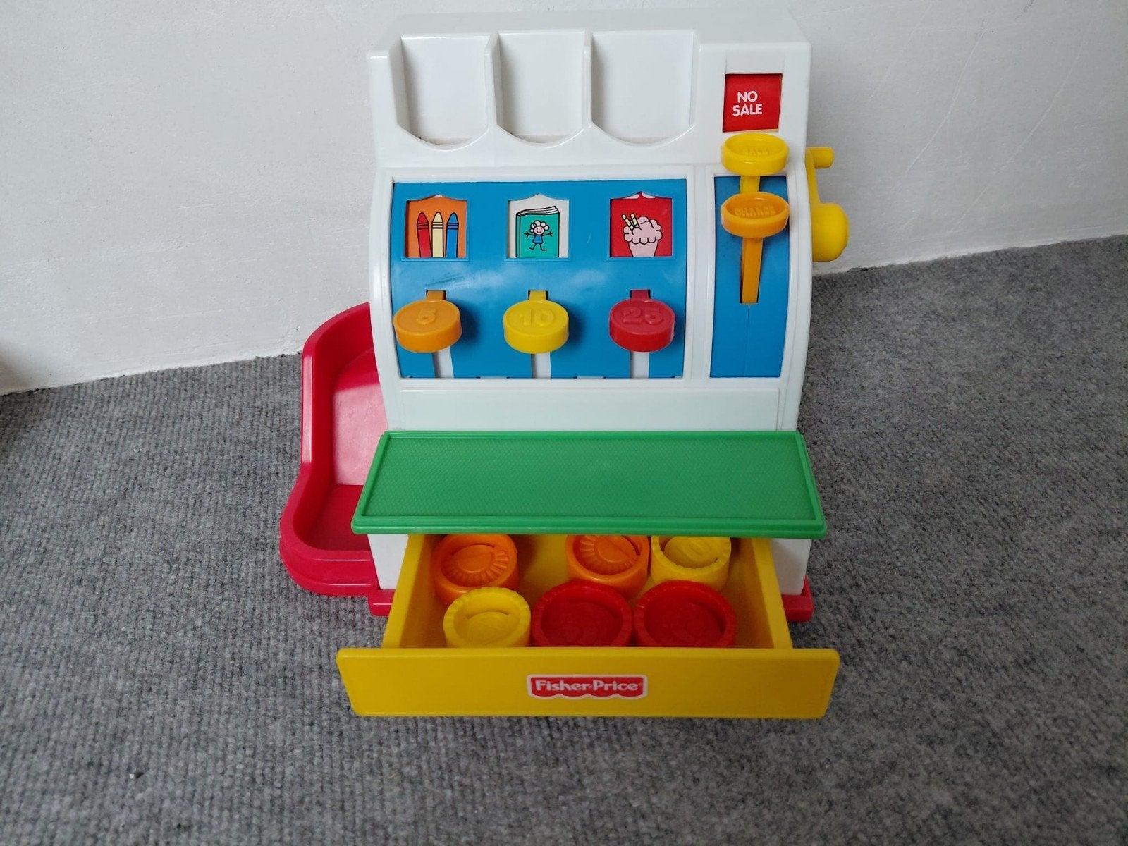 Fisher-Price Kassa Speelgoed, Ophalen, Gebruikt, Speelset