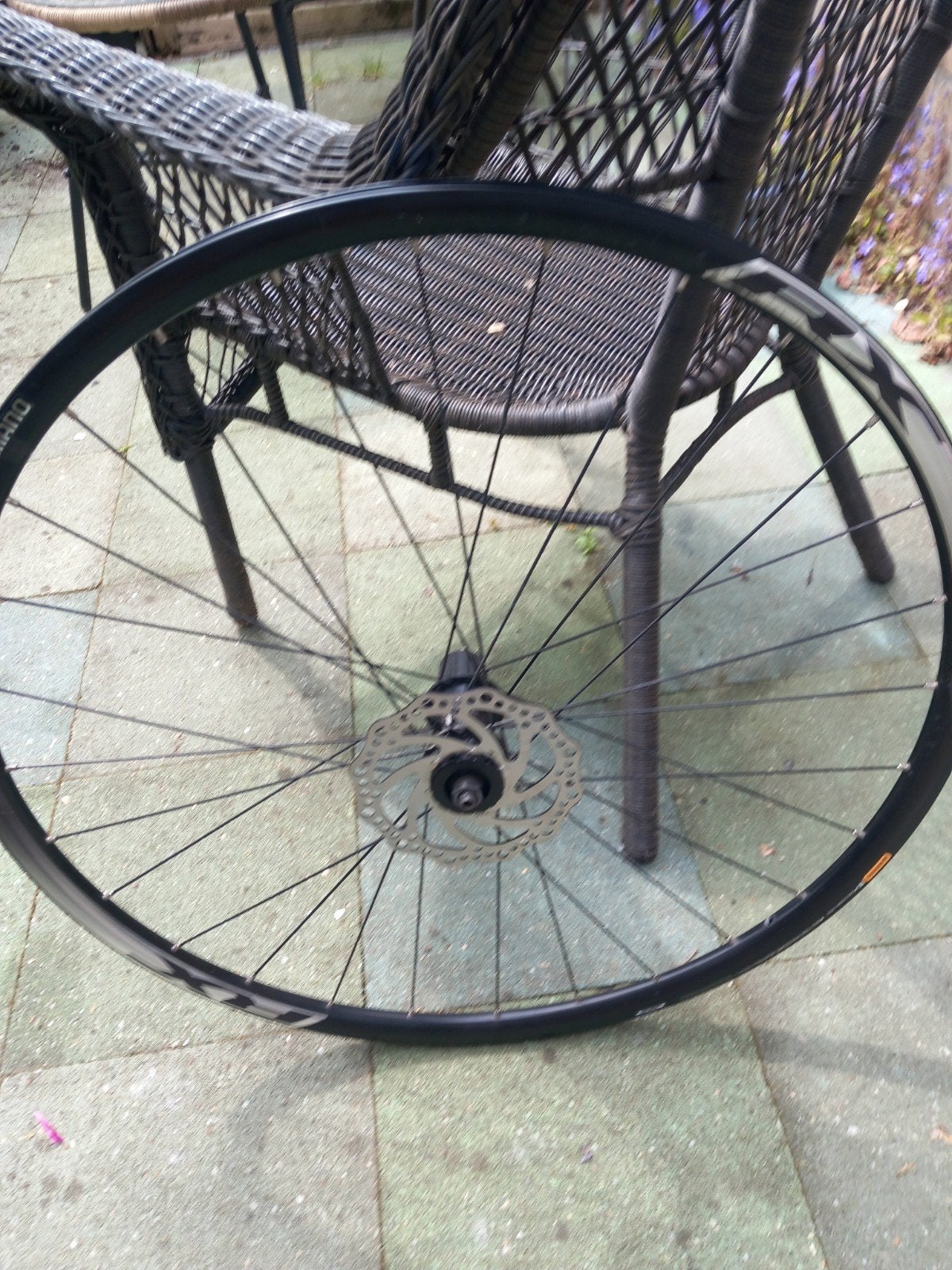 Shimano Rx achterwiel met nieuwe 140 schijf, Fietsen en Brommers, Fietsonderdelen, Ophalen of Verzenden