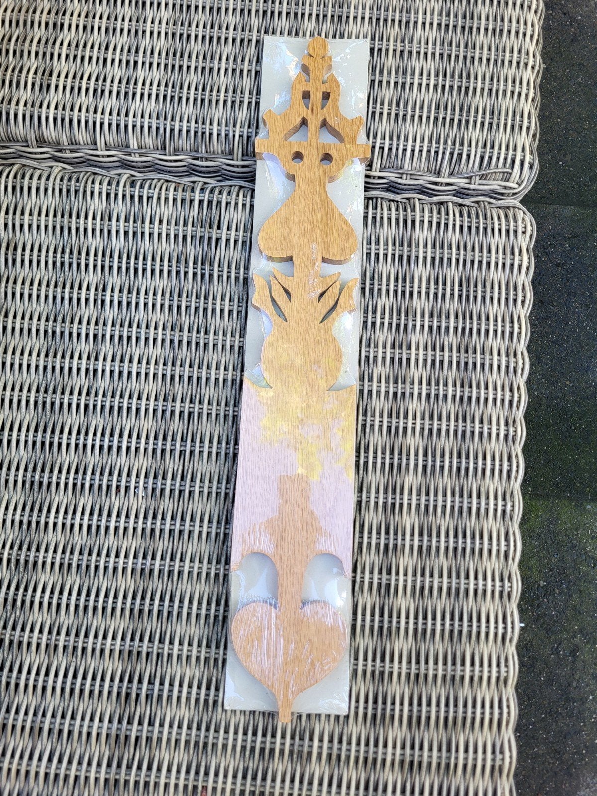 NIEUW houten gevelteken Dulder gem Weerselo, Minder dan 25 mm, Nieuw, Ophalen of Verzenden, Plank