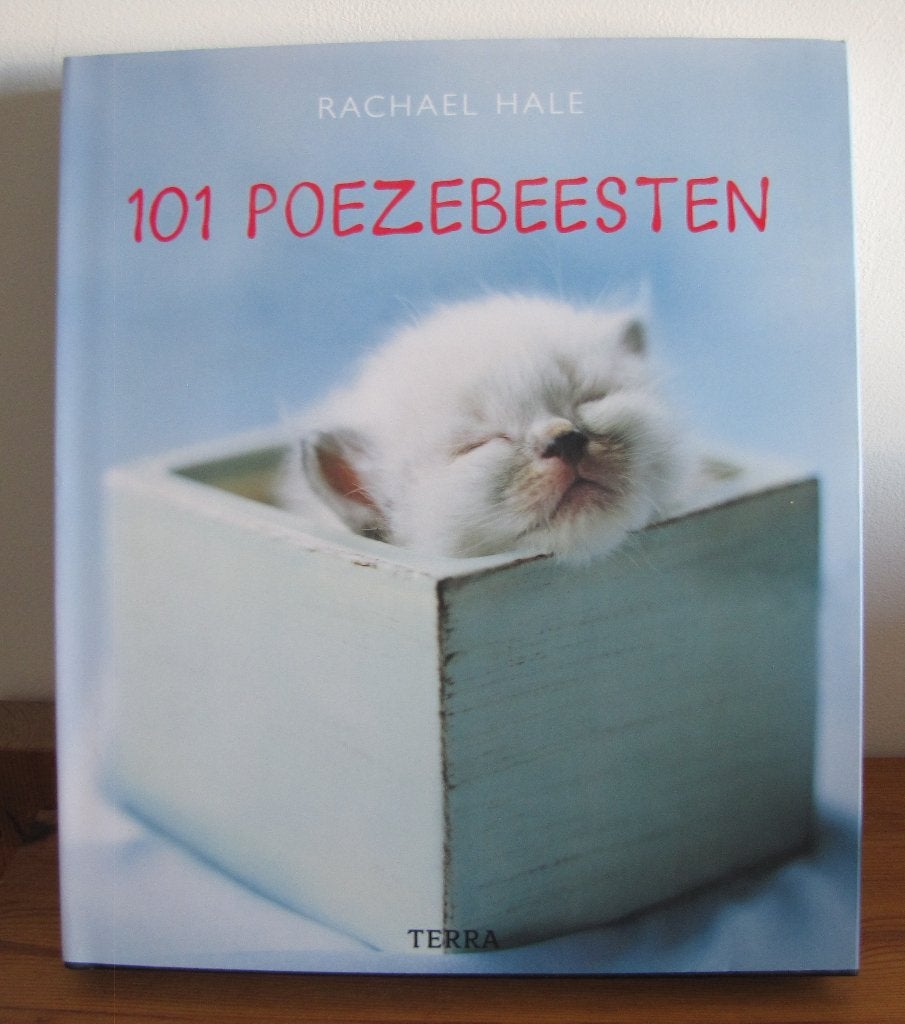101 Poezebeesten Fotoboek met kunstzinnige foto`s van katten, Boeken, Ophalen, Rachael  Hale, Zo goed als nieuw, Katten