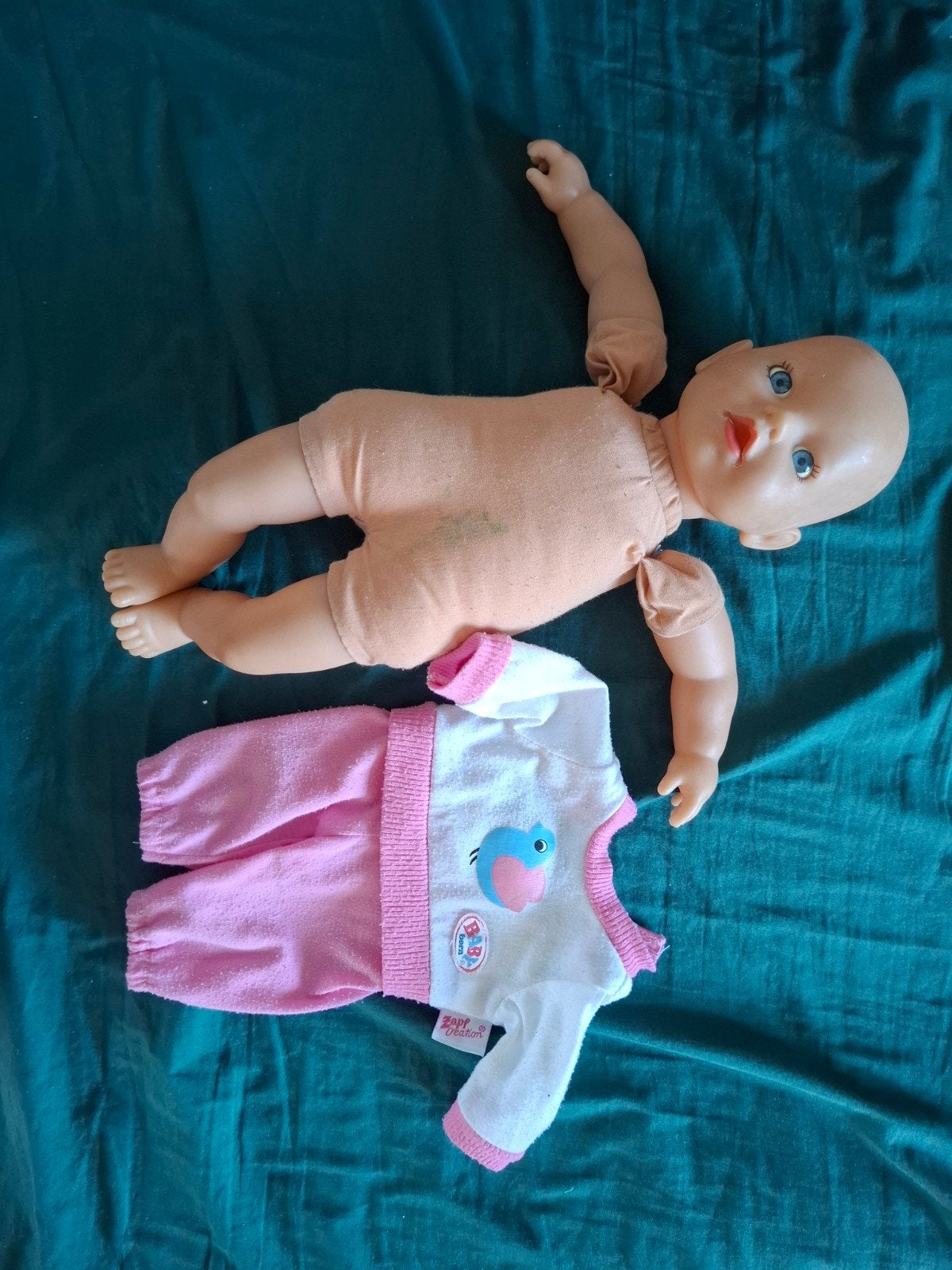 baby born pop, Ophalen, Babypop