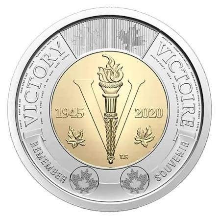 Canada - 2 Dollar 2020 - WWII - circulated, Verzenden, Noord-Amerika