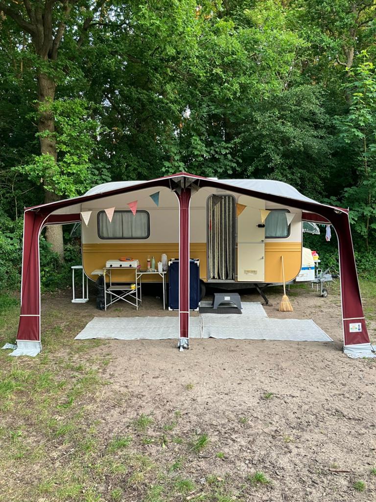 Knaus retro caravan uit 1980, Koelkast, Particulier, Knaus, Tot en met 4