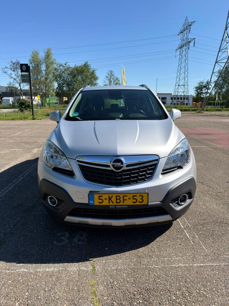 Opel Mokka 1.6 85KW 2013 Grijs, Auto's, Opel, Voorwielaandrijving, 15 km/l, Zwart, 4 cilinders