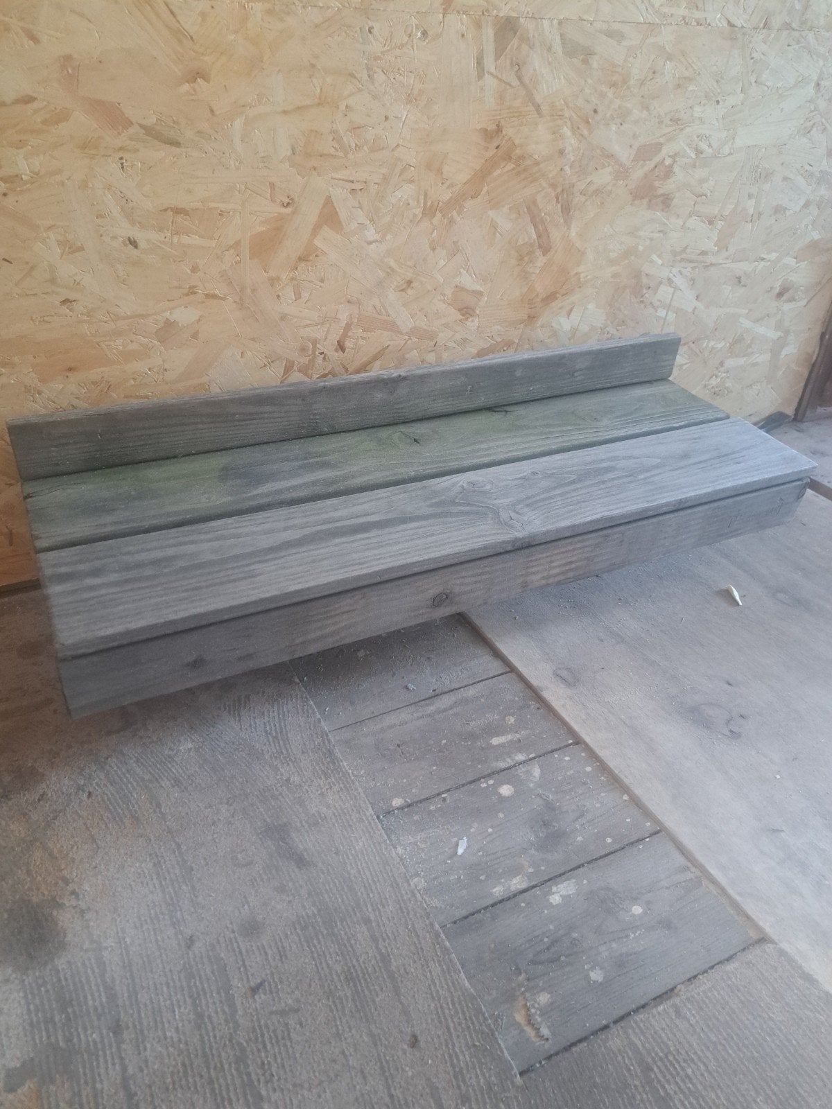 balkonbar, Ophalen, Hout
