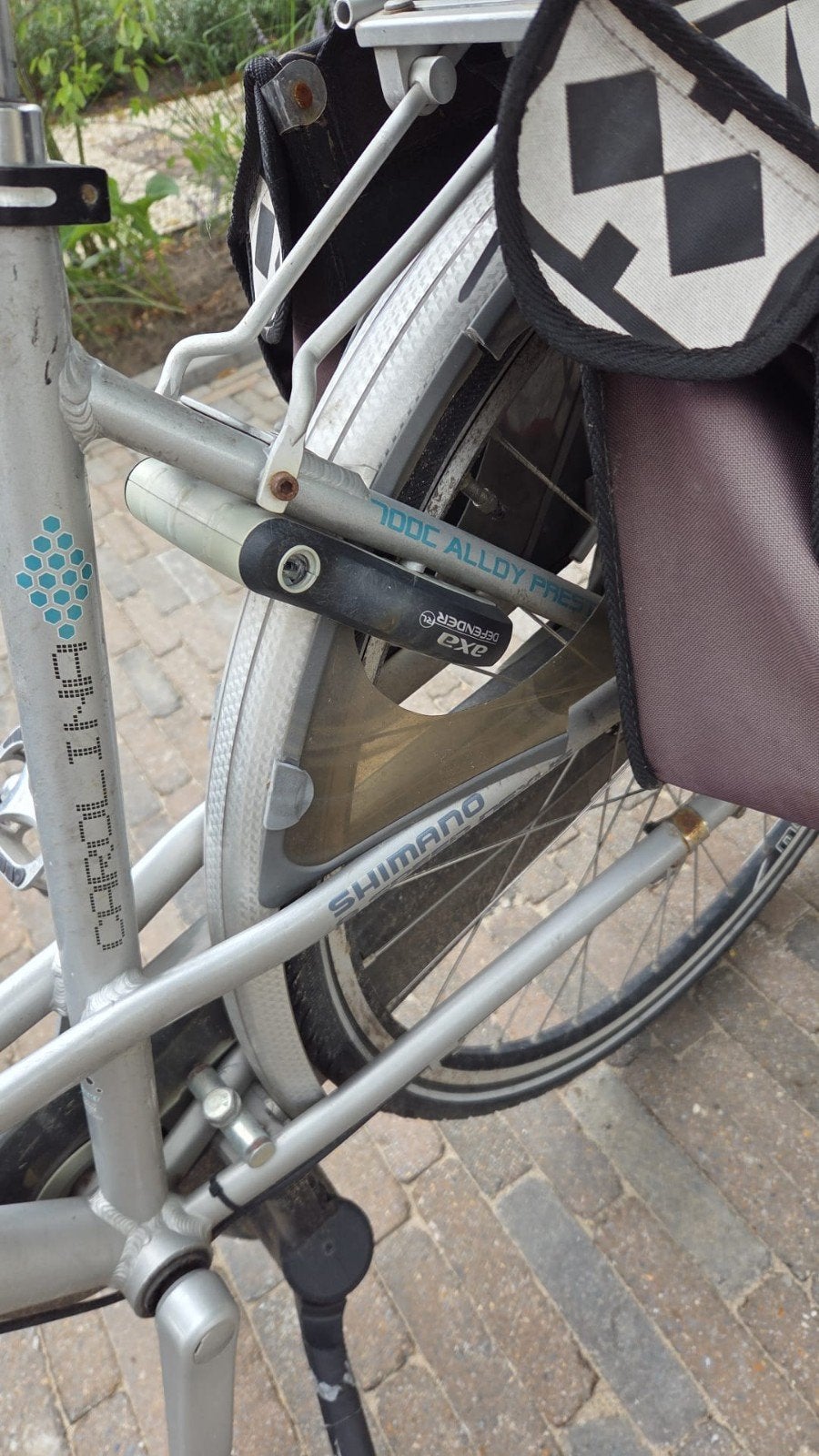 Damesfiets grijs X-Tract 700c Alldy prestige 28 inch 8 versn, Ophalen of Verzenden, Gebruikt