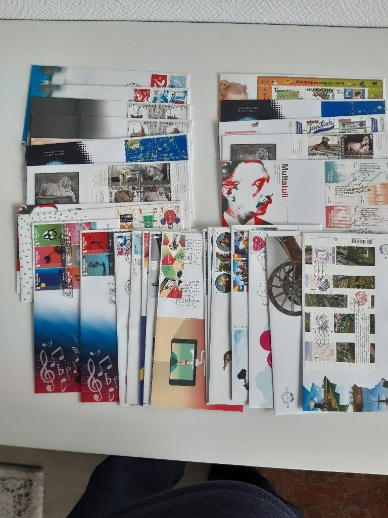 eerstedag enveloppen 2015, Postzegels en Munten, Postzegels | Eerstedagenveloppen, Ophalen of Verzenden, Onbeschreven, Nederland
