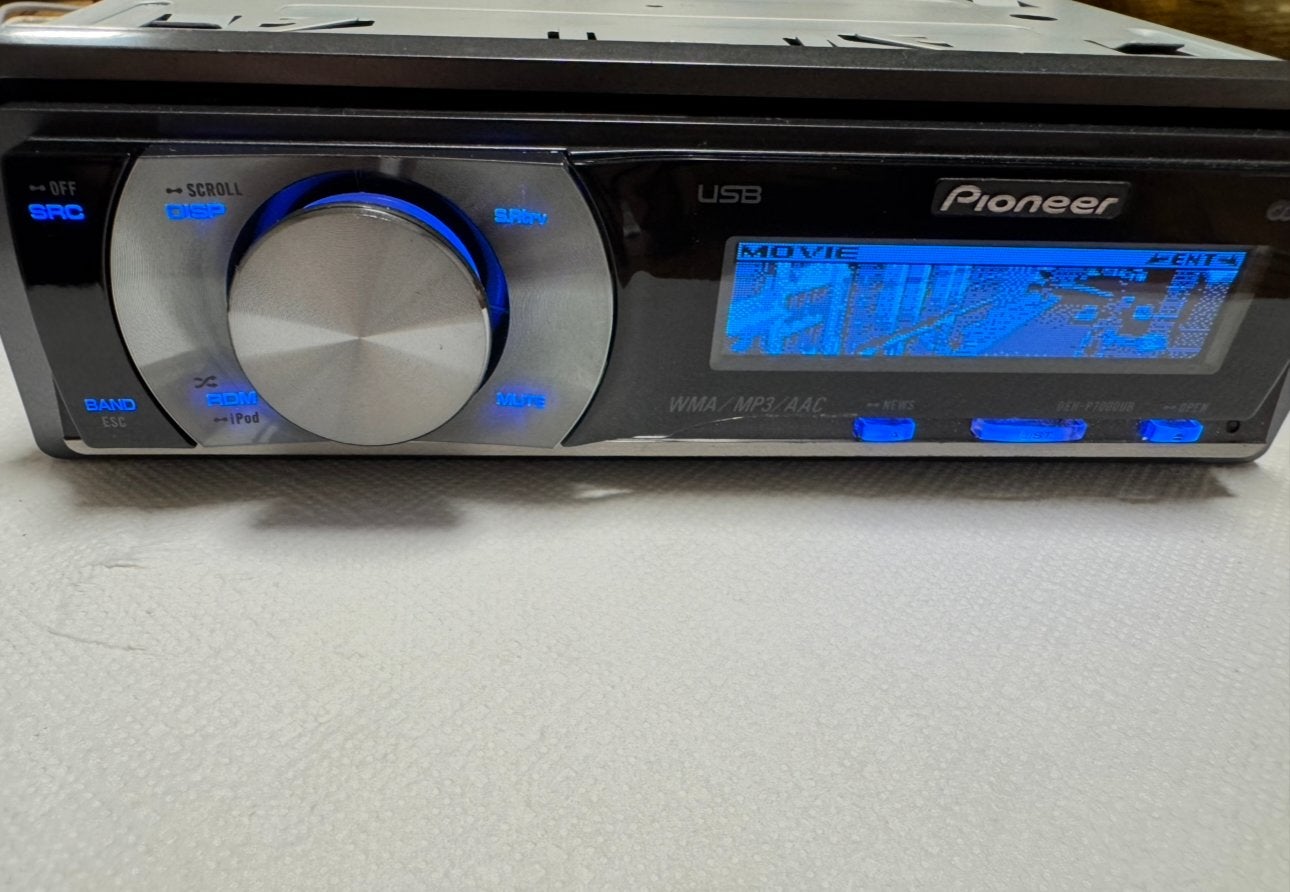 Pioneer DEH-P7000UB met Bluetooth adapter CD-ontvanger USB, Ophalen of Verzenden, Zo goed als nieuw