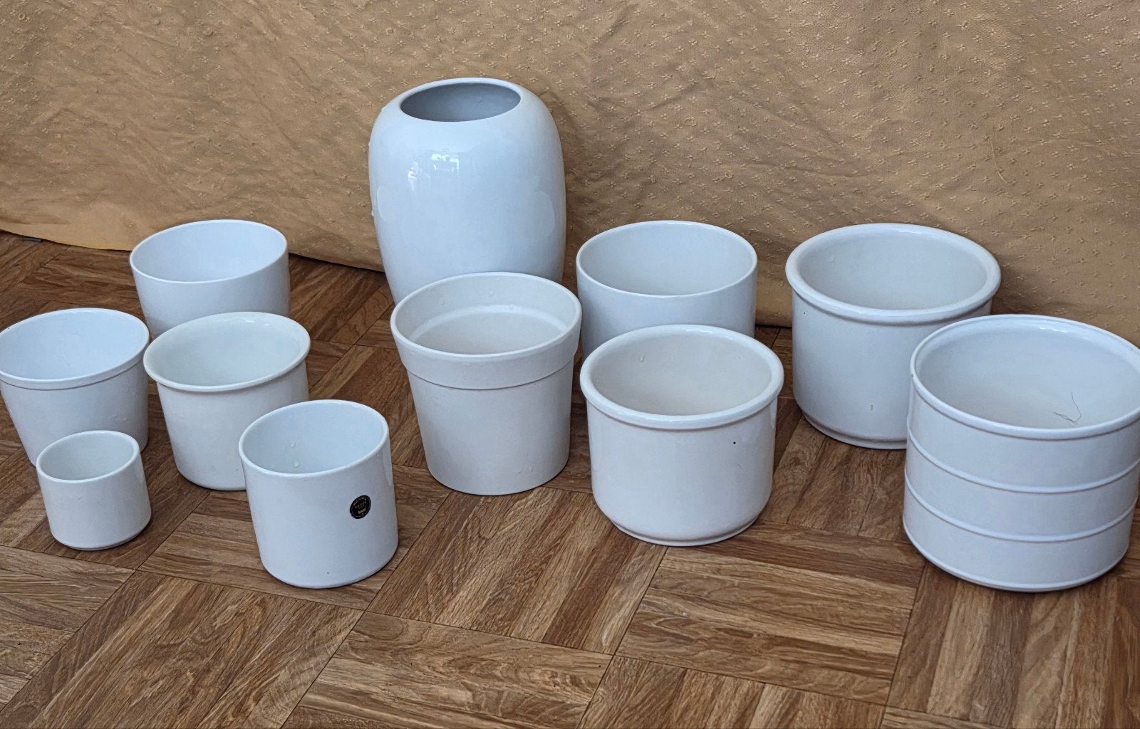 bloempotten, Ophalen, Rond, Aardewerk, Minder dan 40 cm