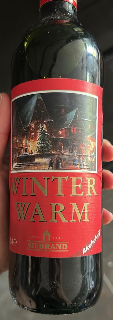 Alcoholvrije gluhwein, Ophalen