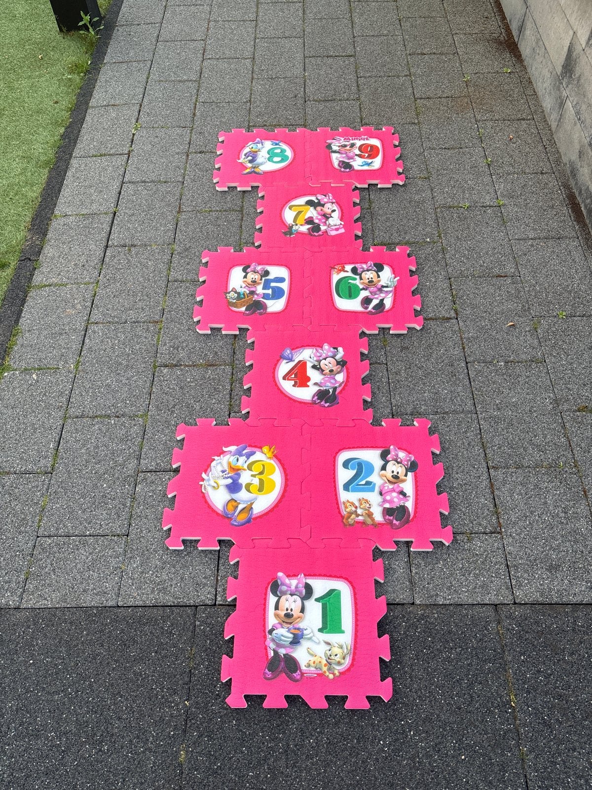 Hinkelbaan Minnie Mouse Speelmat, Kinderen en Baby's, Speelgoed | Overig, Ophalen of Verzenden, Gebruikt, Meisje