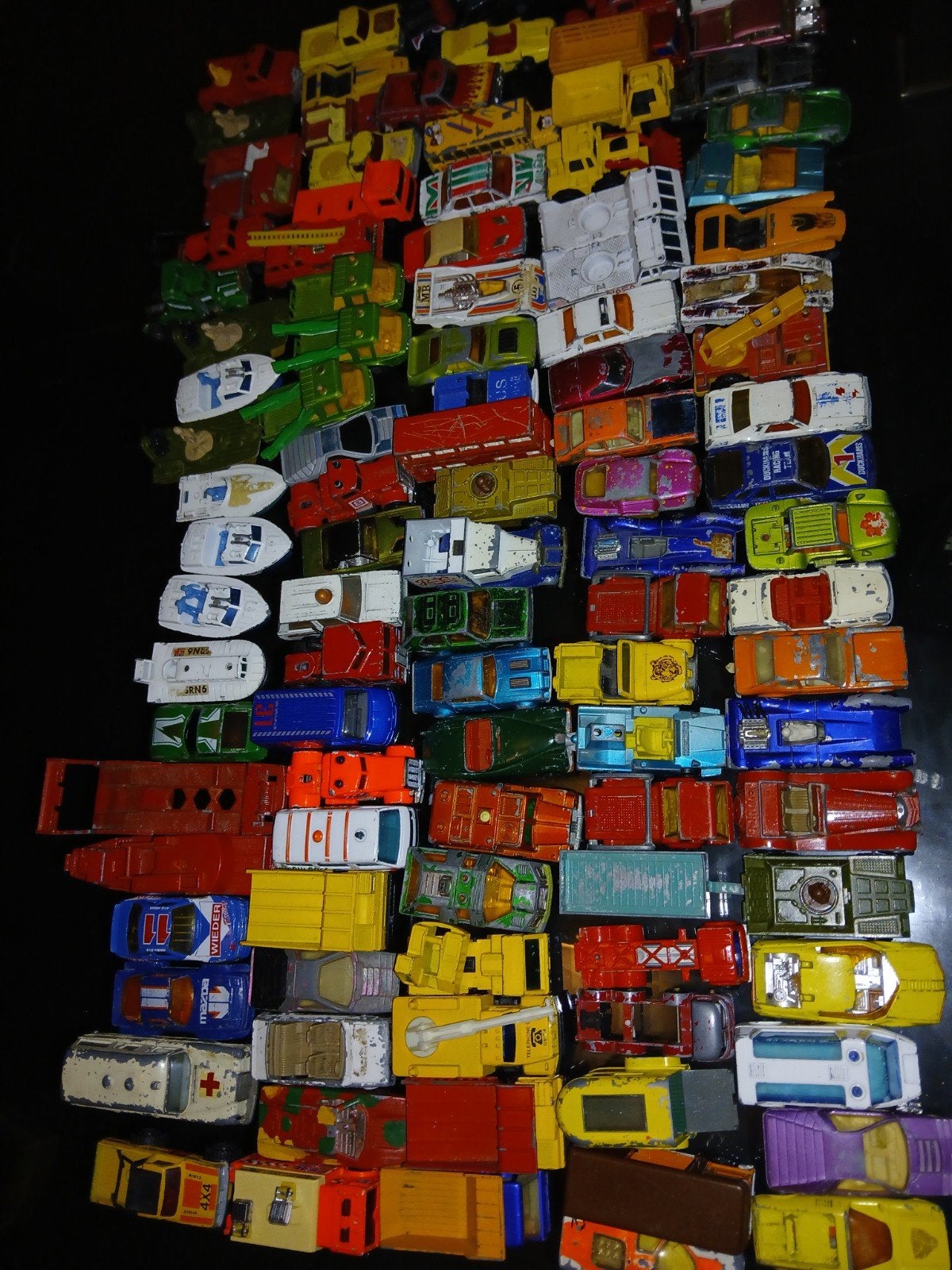 Meer dan 100 Matchbox autootjes, Ophalen of Verzenden, Gebruikt, Auto, Matchbox