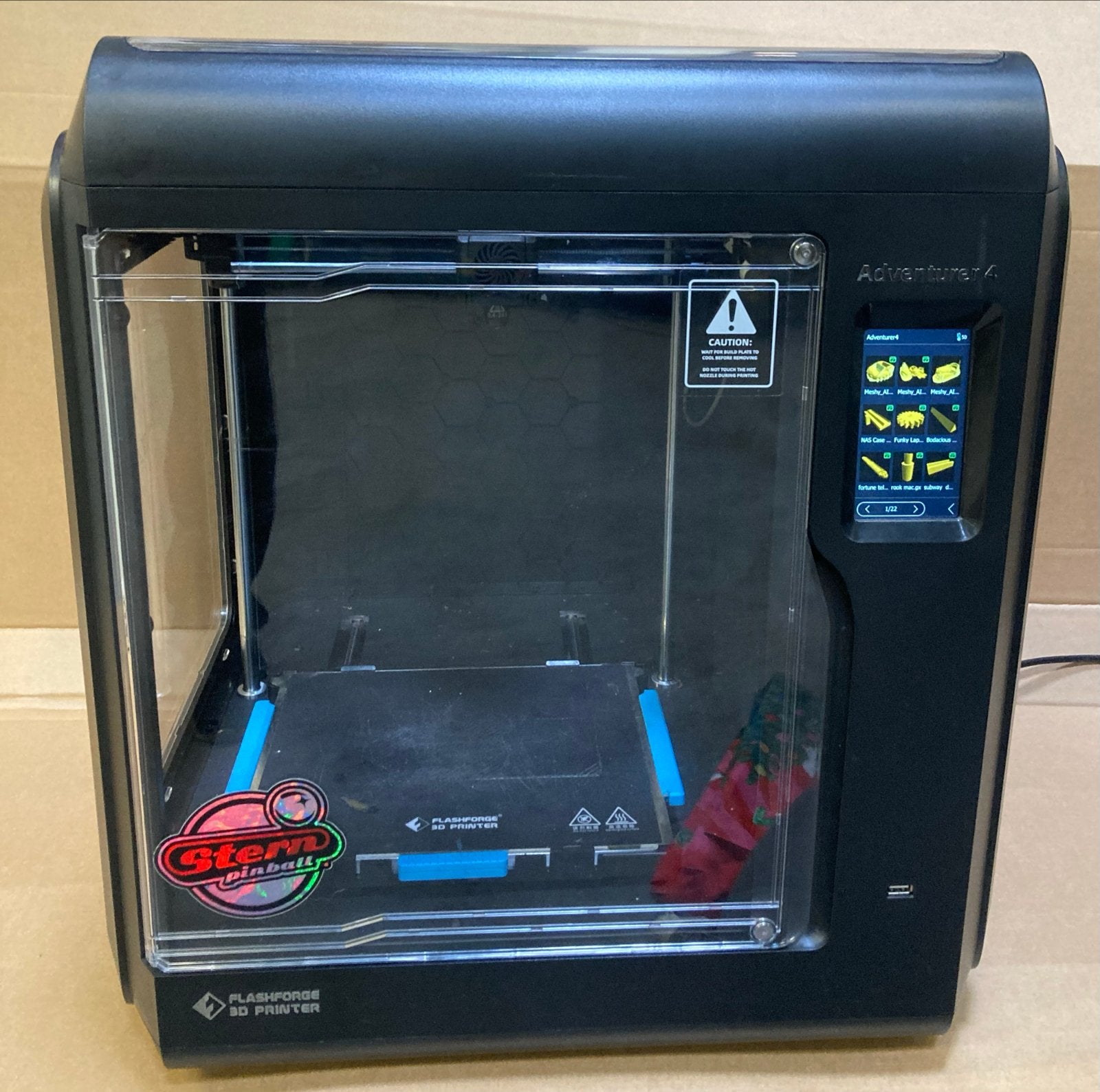 Flashforge Adventurer 4 3D-printer - Zo goed als nieuw, Ingebouwde Wi-Fi, Ophalen of Verzenden, Zo goed als nieuw, Filament