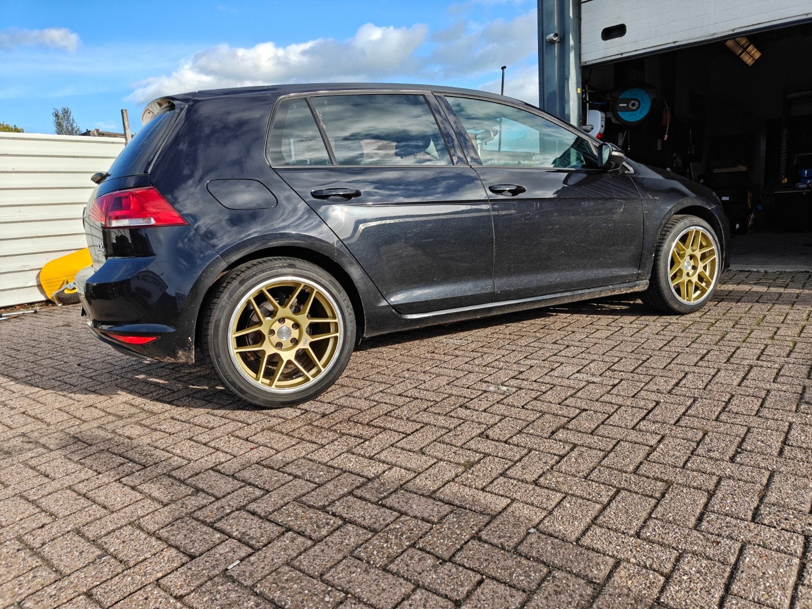 Gave 18" 3SDM 0.09 Zomerset 5x112 Nexen Golf Mercedes, Gebruikt, Banden en Velgen, Onbekend, Ophalen of Verzenden