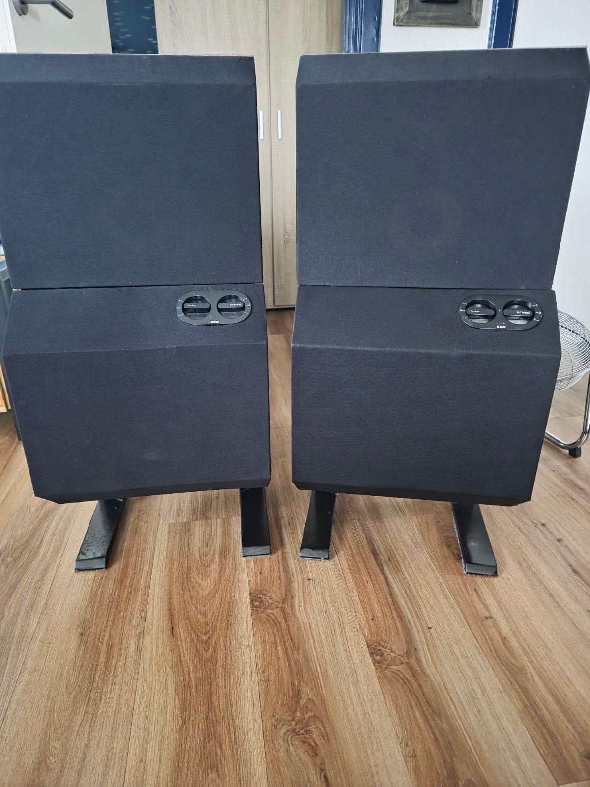 B&W DM6 HIGH END VINTAGE, Audio, Tv en Foto, Luidsprekers, Stereo speakers, Gebruikt, Inclusief standaarden, Bowers & Wilkins (B&W)