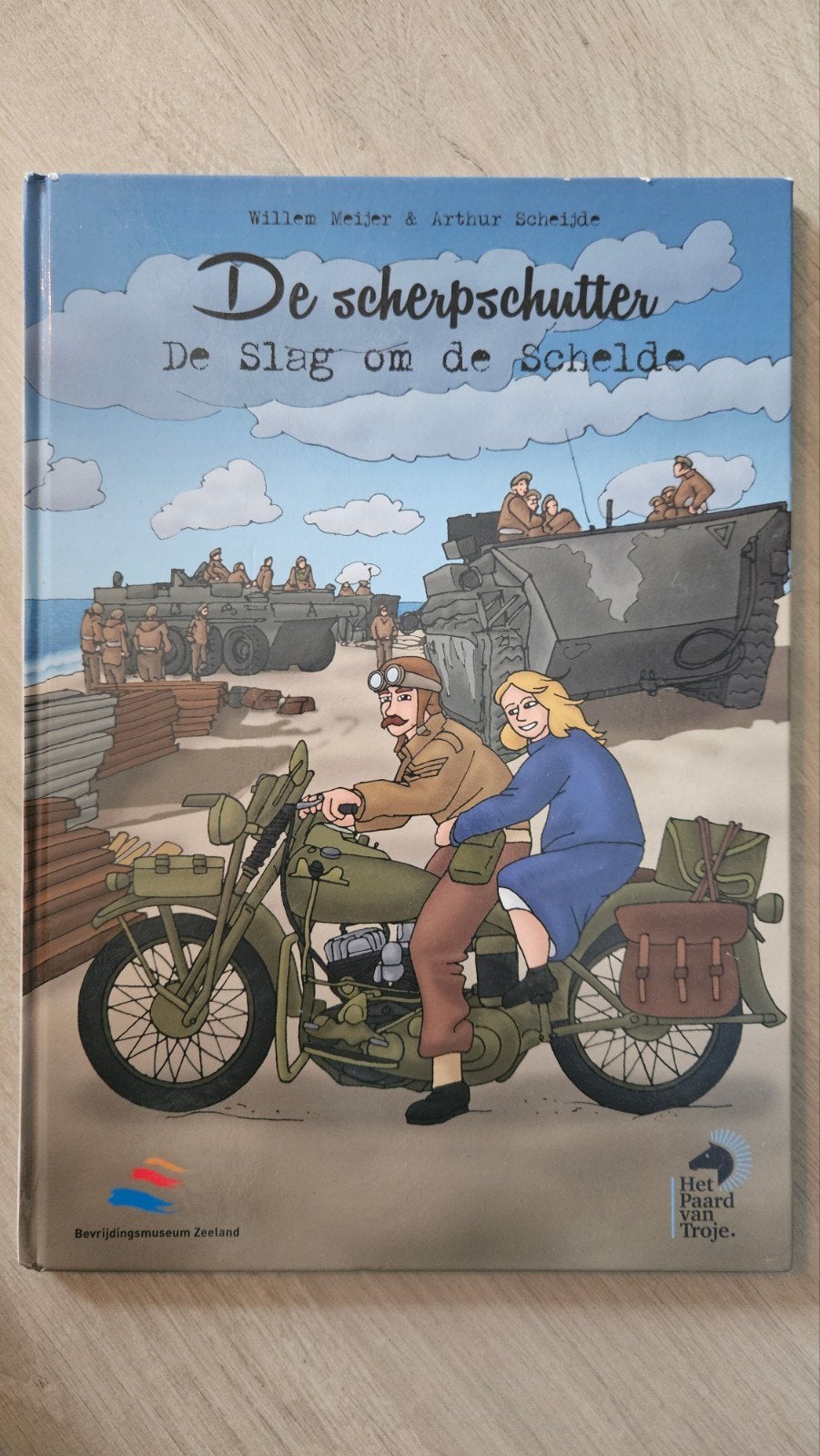 de scherpschutter de slag om de Schelde, Ophalen of Verzenden, Zo goed als nieuw, Fictie algemeen