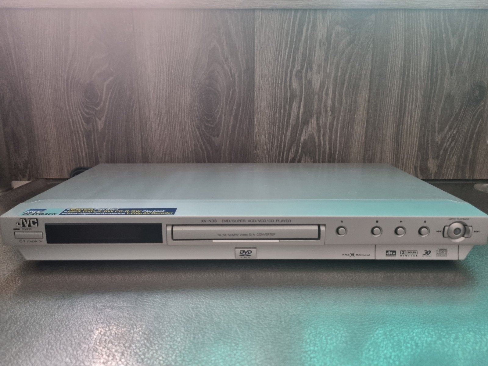 JVC XV-N33SL DVD/CD Speler - Goede staat, Ophalen of Verzenden, Gebruikt, Dvd-speler, JVC