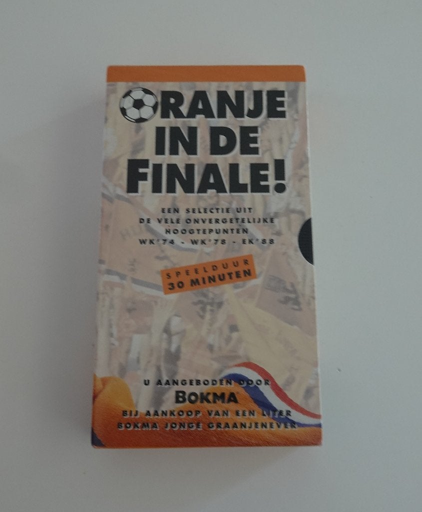 Oranje in de Finale! - Selectie WK Hoogtepunten op VHS, Alle leeftijden, Ophalen, Nieuw in verpakking, Overige soorten