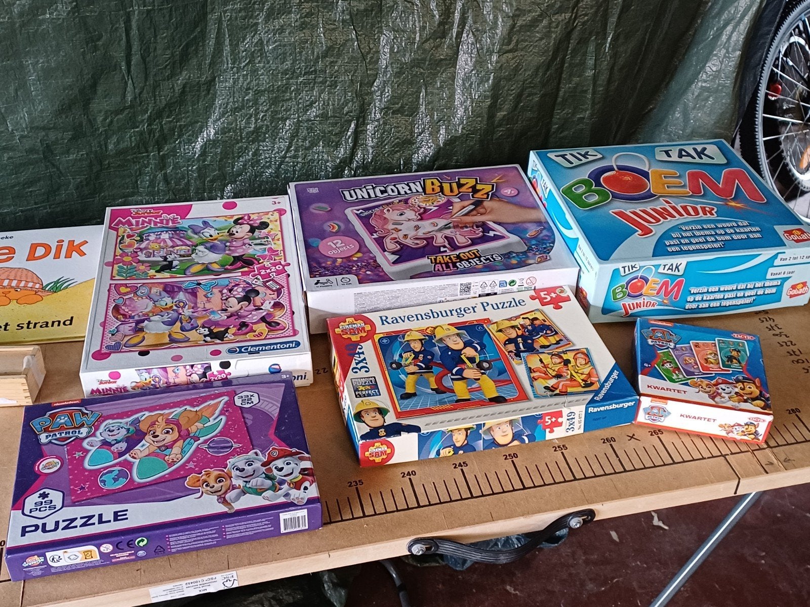 Kinderboeken en spellen, Ophalen, Gebruikt