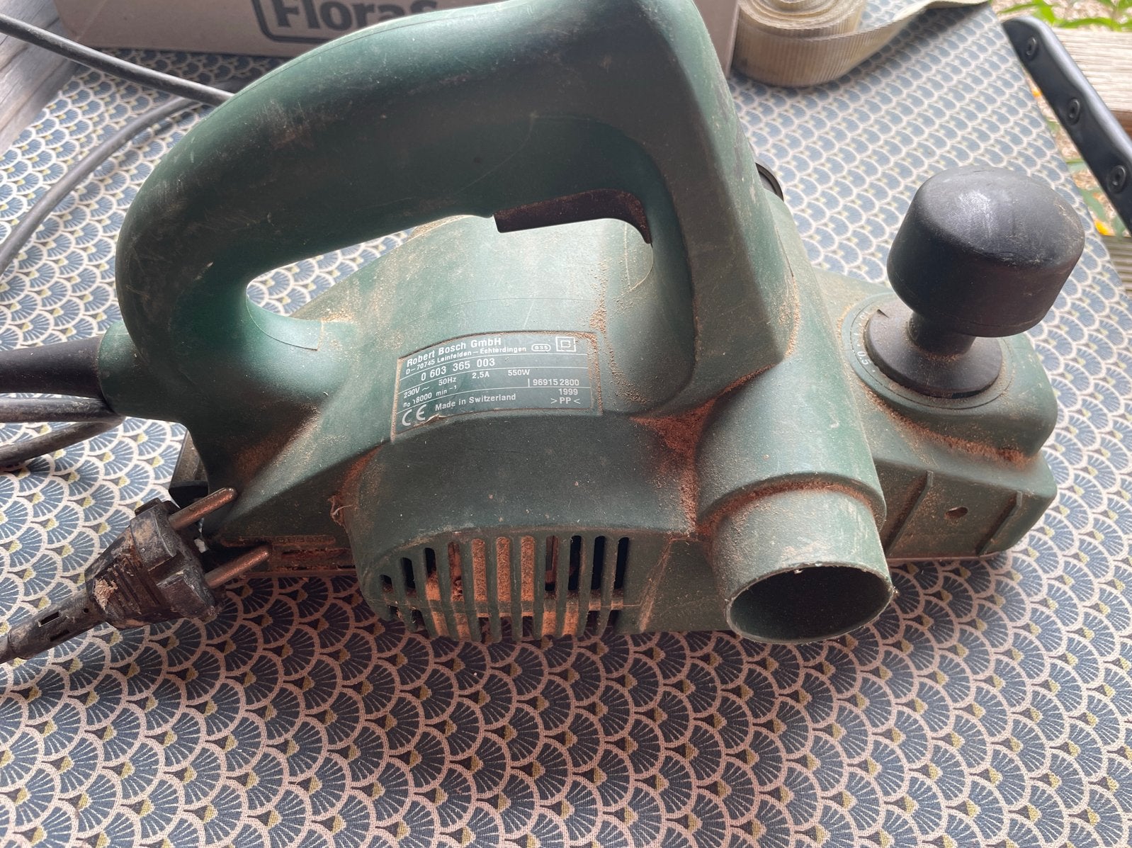 Bosch schaafmachine, Ophalen of Verzenden, Gebruikt