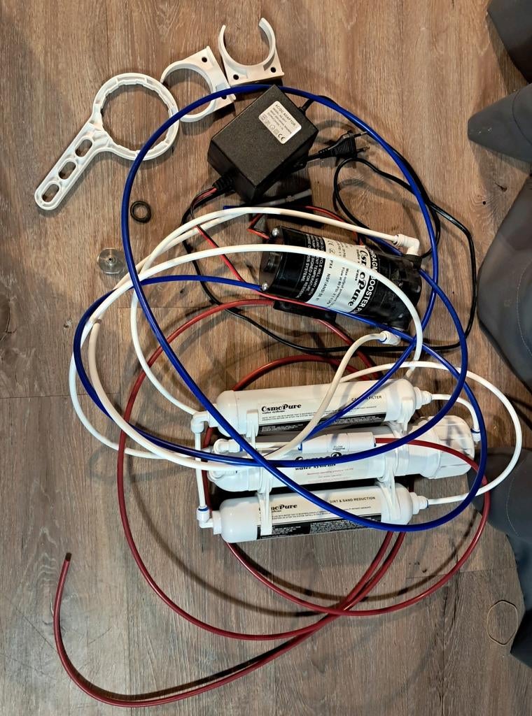 Osmose systeem met boosterpomp, Ophalen of Verzenden, Zo goed als nieuw