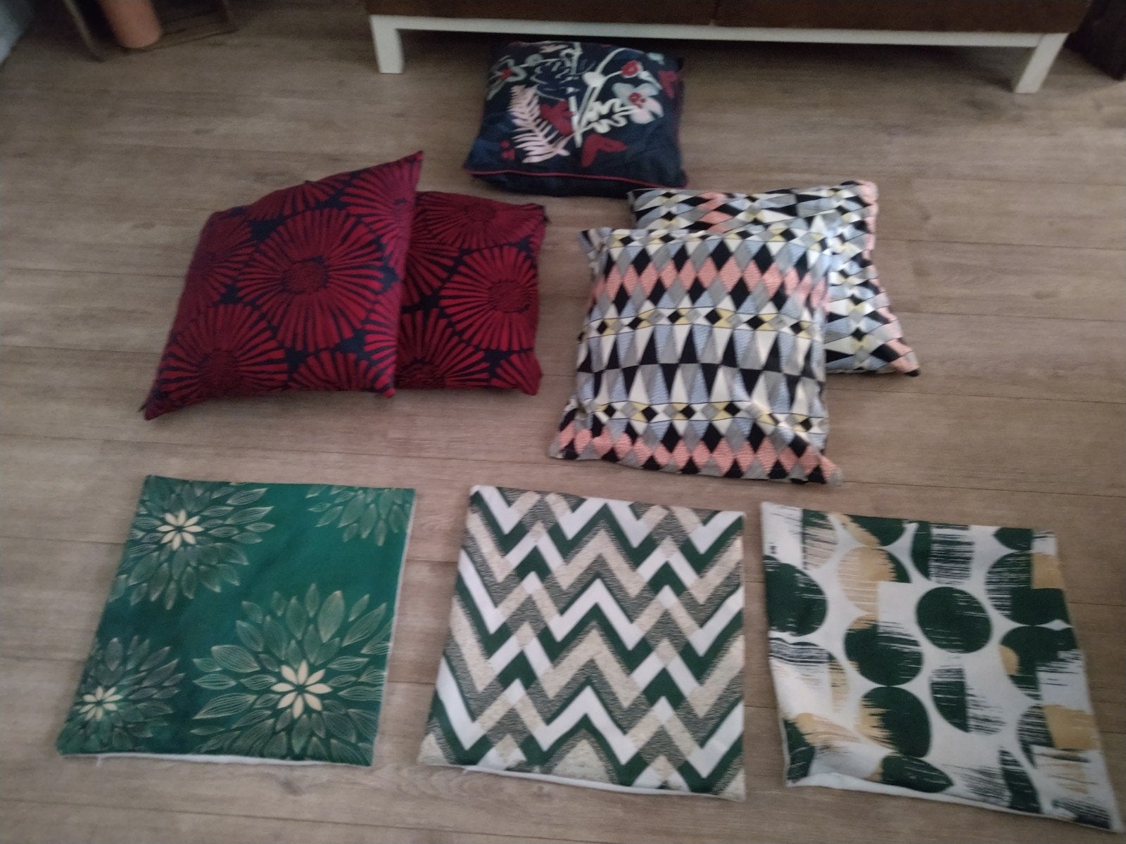 IKEA kussens en hoezen –7 stuks– retro & grafisch, bloemen, Huis en Inrichting, Woonaccessoires | Kussens, Ophalen, Overige merken