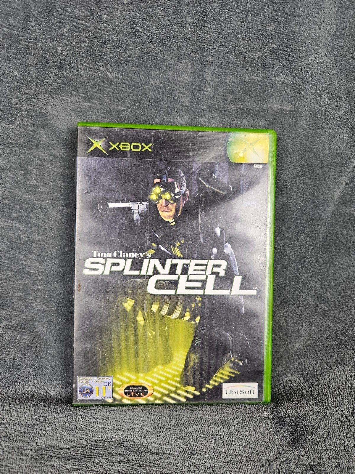 Tom Clancys Splinter Cell Xbox Original Game Microsoft Pal-, Spelcomputers en Games, Avontuur en Actie, Vanaf 18 jaar, ., 1 speler