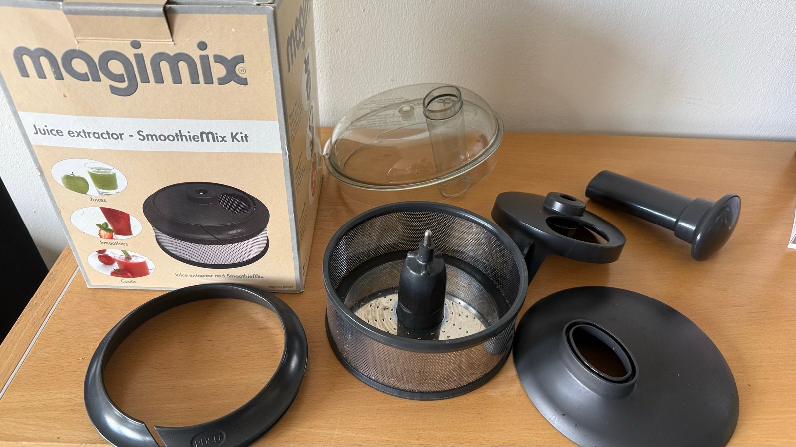 Magimix Juice Extractor - SmoothieMix Kit, Ophalen of Verzenden, Zo goed als nieuw, Elektrisch, Sapcentrifuge