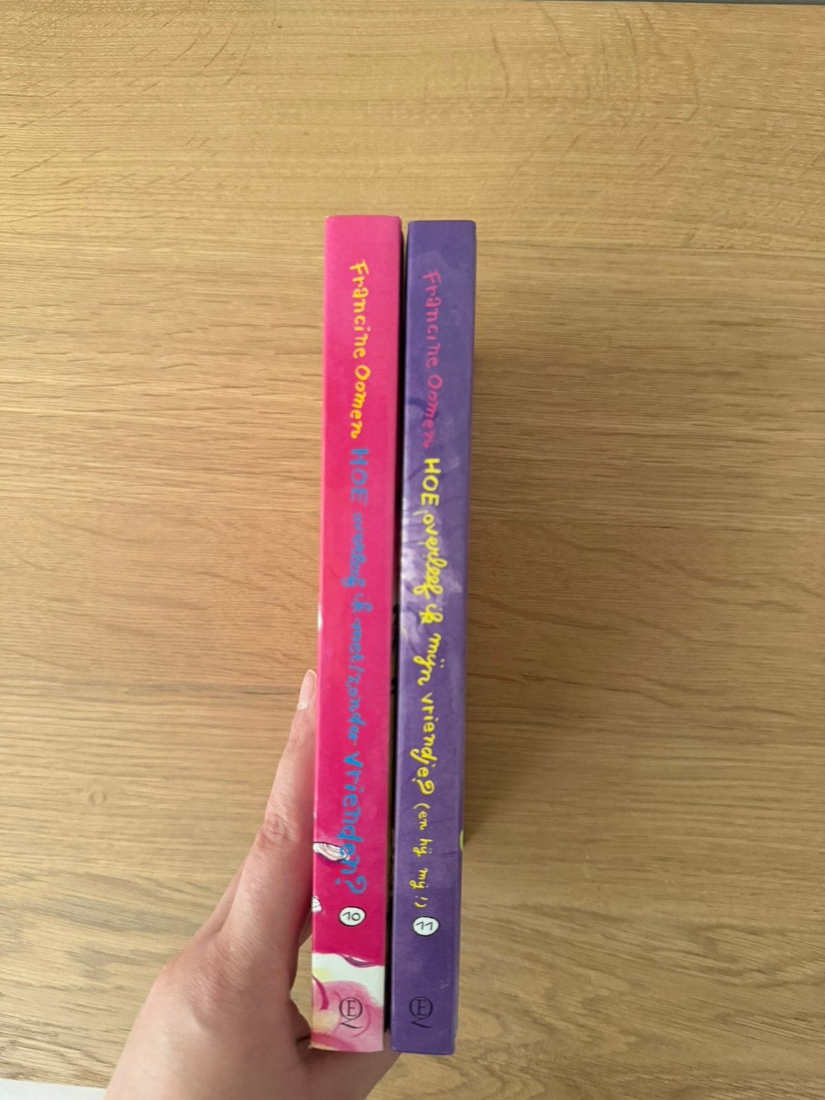 Francine Oomen – 2x Hoe overleef ik… | Rosa | hardcover, Ophalen of Verzenden, Zo goed als nieuw