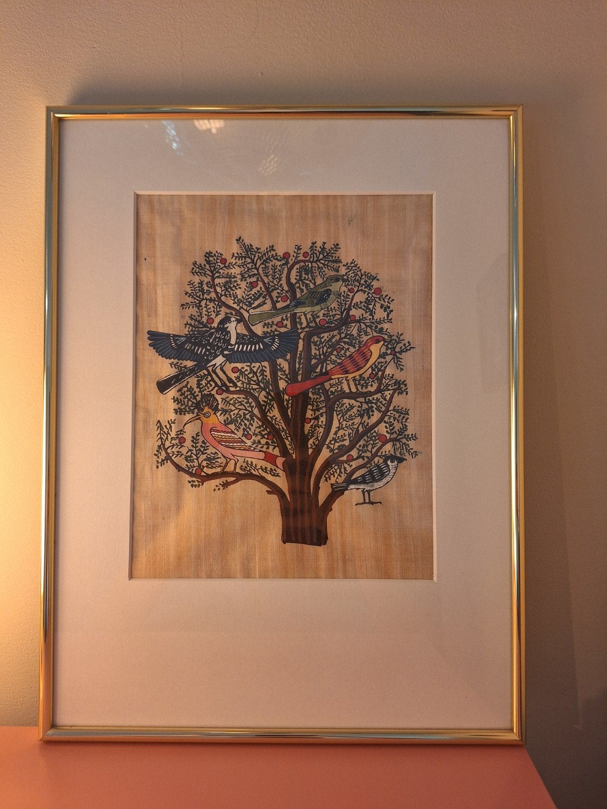 schilderij van levensboom  (30x40 cm), Ophalen of Verzenden