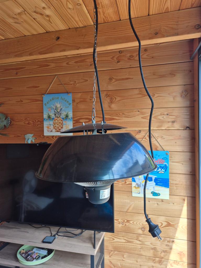 Blooboost terrasverwarming - Elektrisch, voor plafond, Tuin en Terras, Terrasverwarmers, Ophalen, Zo goed als nieuw, Elektrisch