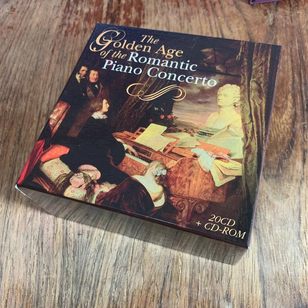 The Golden Age Of The Romantic Piano Concerto 20 CD box set, Boxset, Kamermuziek, Verzenden, Zo goed als nieuw