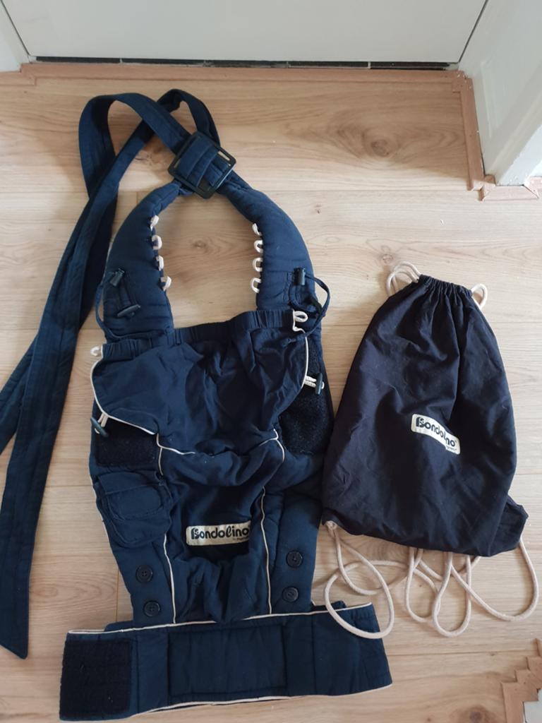 Bondolino draagzak ergonomisch, Kinderen en Baby's, Babydragers en Draagdoeken, Overige merken, Buik of Rug, Ophalen of Verzenden