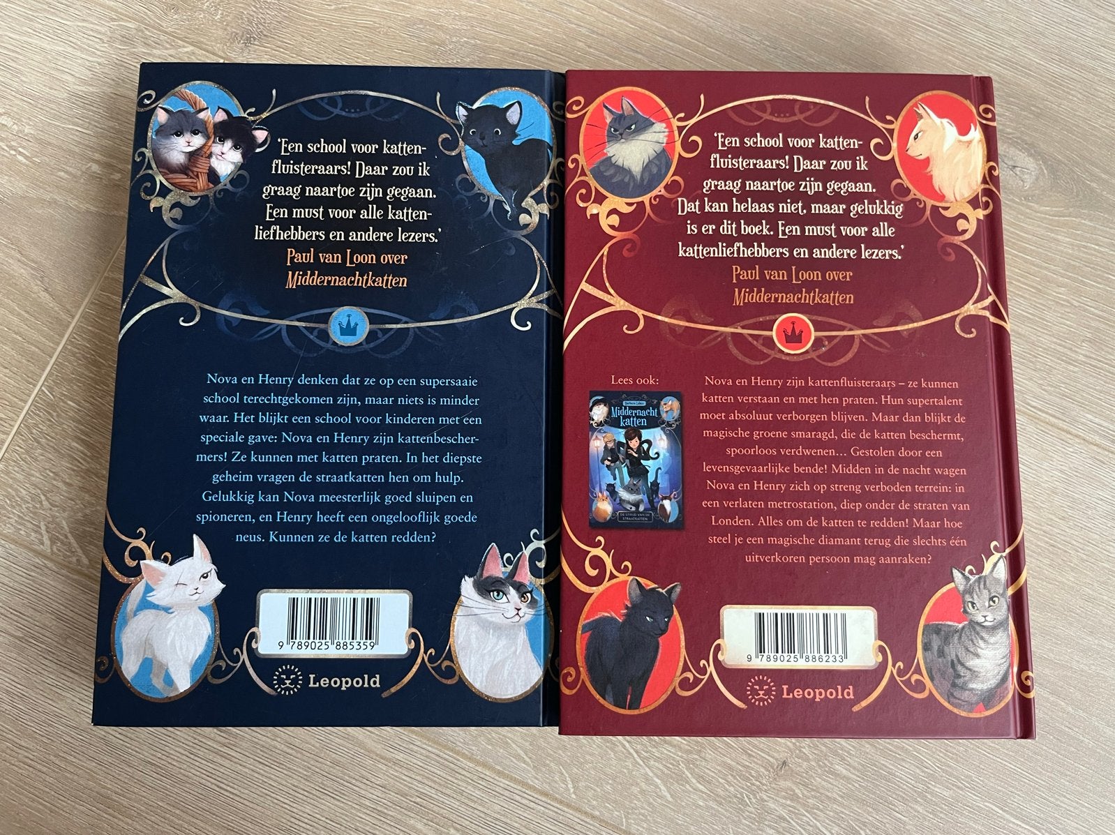 Middernacht Katten - Deel 1 & 2 (Barbara Laban), Ophalen of Verzenden, Zo goed als nieuw, Fictie algemeen
