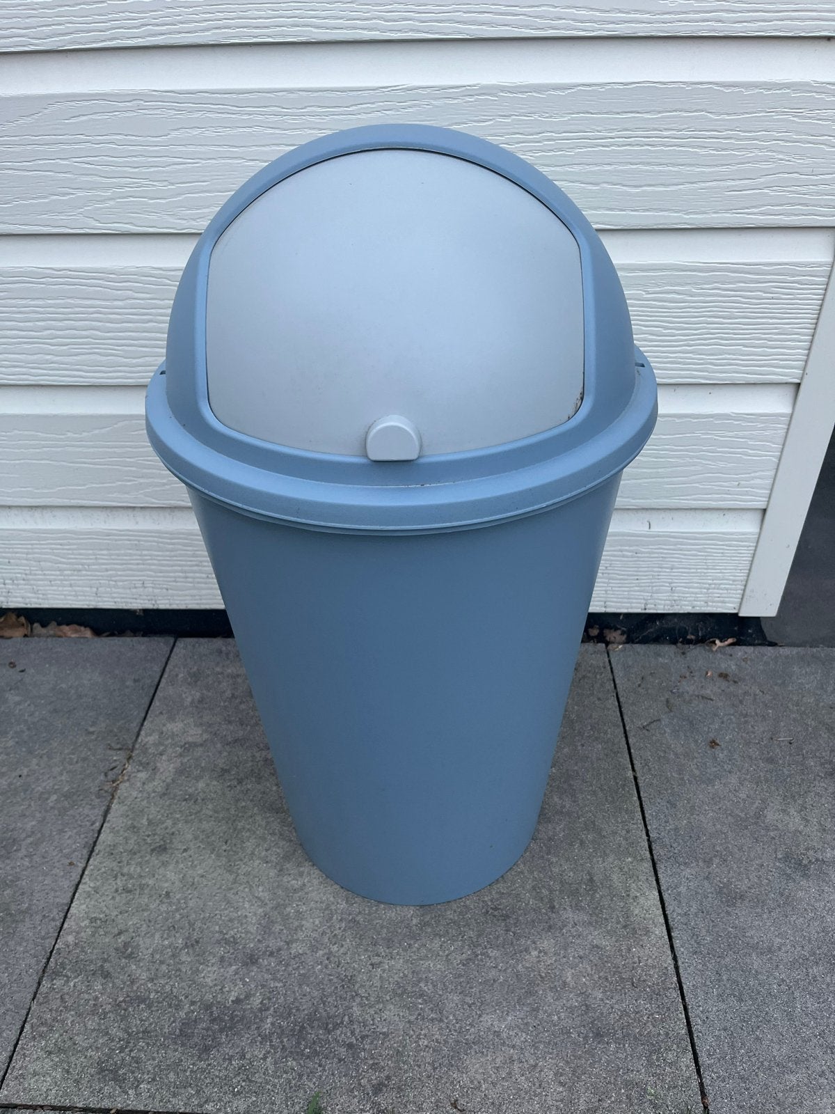 Homestyle afvalemmer 50 liter - grijs/blauw, Ophalen, 50 – 75, Kunststof, Gebruikt