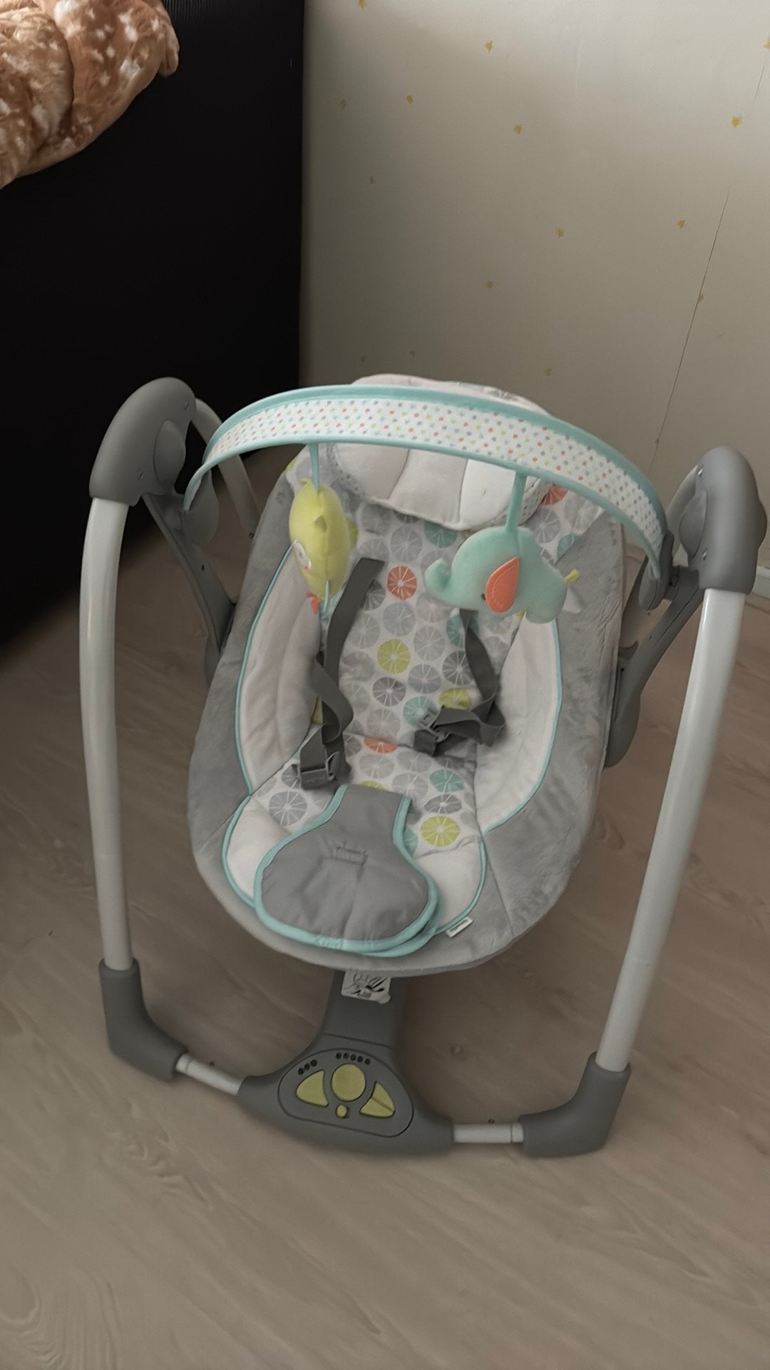 Baby swing, Ophalen of Verzenden, Zo goed als nieuw