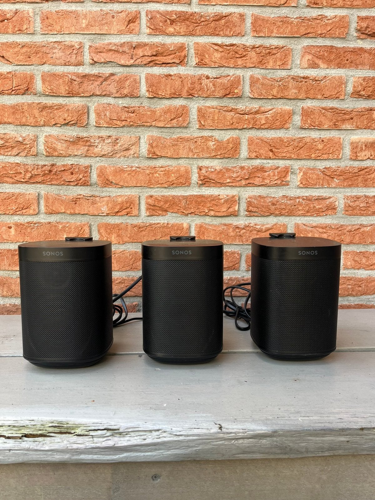 Sonos One Gen 2 + Flexson Muurbeugels *SETJE VAN DRIE* (S2)