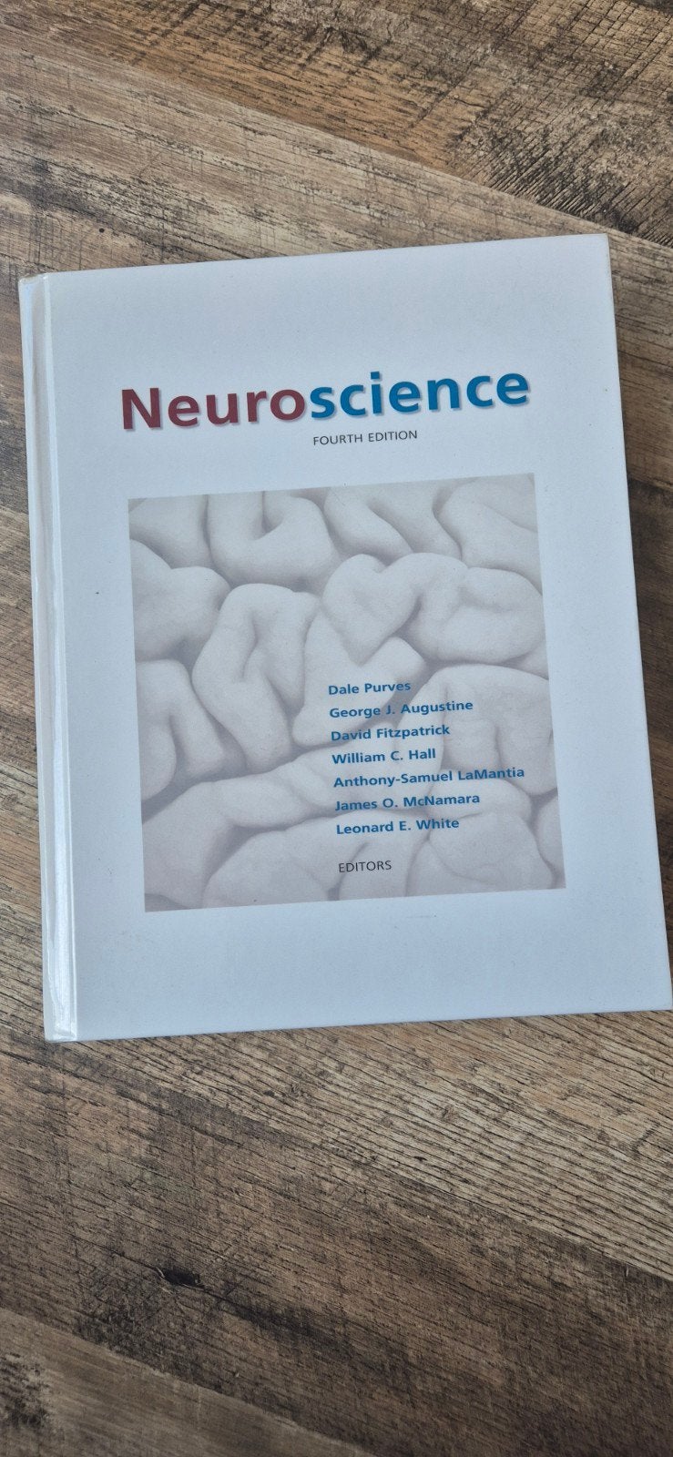 Neuroscience - Fourth Edition (Engels), Ophalen of Verzenden, D. Purves, G. J. Augustine, D.Fitzpatrick, W.C. Hall, Beta, WO