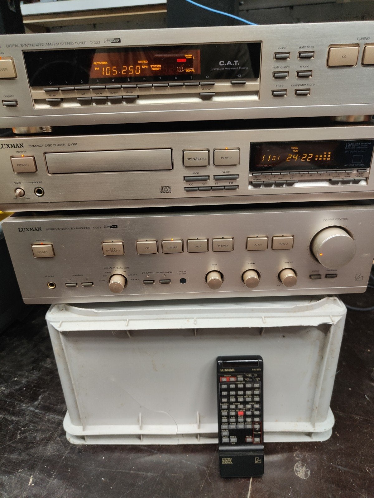 Luxman stereo set, Ophalen, Gebruikt, Overige merken
