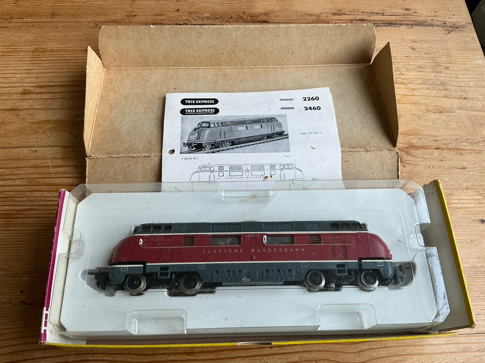 Trix express locomotief 2260., Trix, Ophalen of Verzenden, Zo goed als nieuw, Gelijkstroom