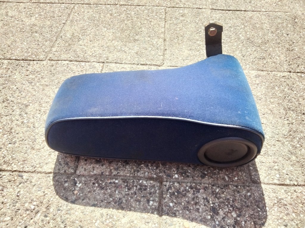 Te koop gebruikte armsteun blauw Mercedes W126, Auto-onderdelen, Ophalen of Verzenden, Gebruikt, Mercedes-Benz