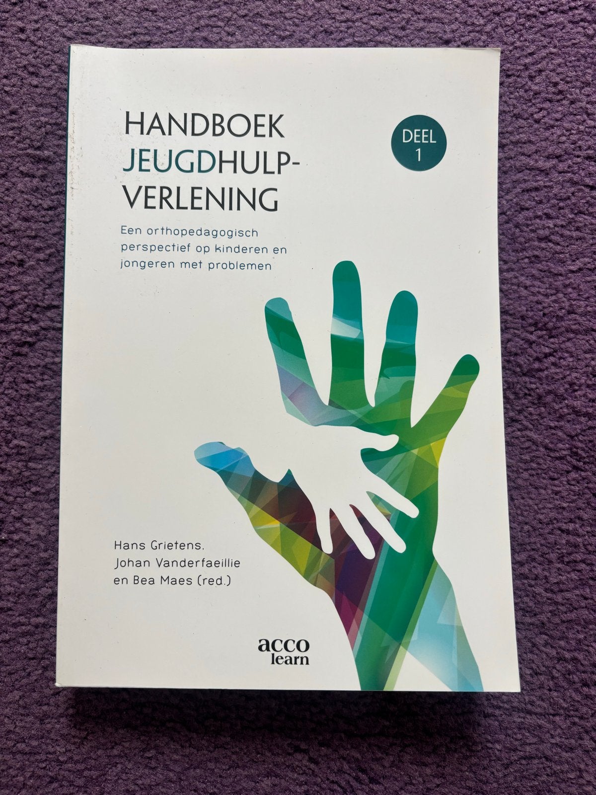 Handboek Jeugdhulpverlening Deel 1 - Orthopedagogisch, Boeken, Ophalen of Verzenden, Gamma, Zo goed als nieuw, HBO